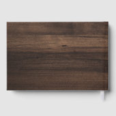 Mariage photo Rustic Wood Look (Verso)