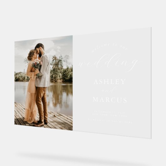 Mariage photo simple et élégant (Angle)