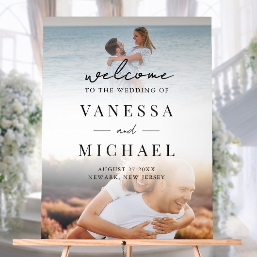 Mariage photo simple et élégant