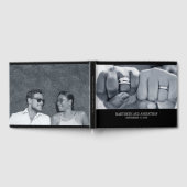 Mariage photo simple et élégant Livre d'invité (Complet)