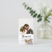 Mariage photographe Carte de visite (Debout devant)