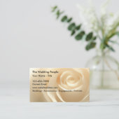 Mariage Photographie Services Cartes de visite (Debout devant)