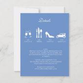 Mariage Pivoines Blanches DÉTAILS Invitation (Devant)