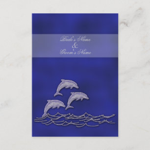 Mariage plage élégant dauphin RSVP