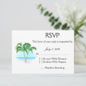 Mariage Plage Et Palmiers RSVP (Debout devant)