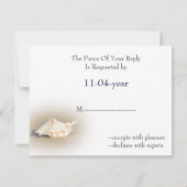 mariage plage RSVP (Dos)