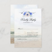 Mariage plage RSVP (Devant / Derrière)