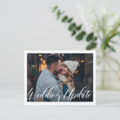 Mariage plus petit | Faire-part de mise à jour Mar (Debout devant)