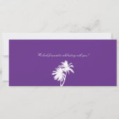 Mariage pourpre de carte d'embarquement du Mexique (Dos)