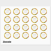 Mariage Printemps Enregistrer Les Stickers Date (Feuille)