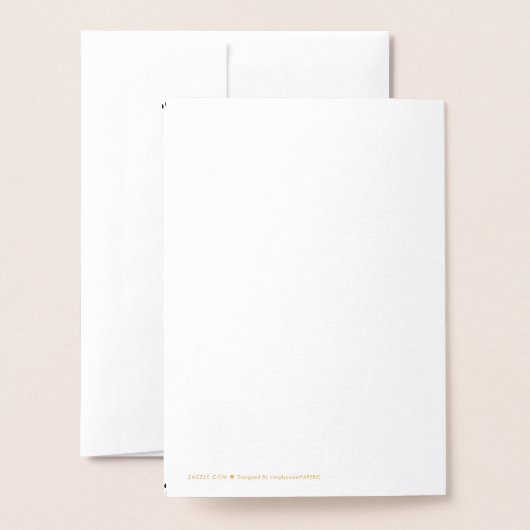MARIAGE PROGRAMME DE CÉRÉMONIE élégant m & mme con (Derrière avec enveloppe)