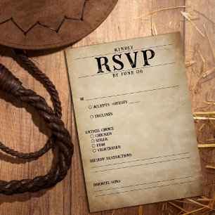 Mariage Recherché vintage de l'affiche Kindly RSVP