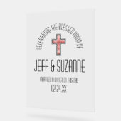 Mariage religieux de la Croix-chrétienne Date (Angle)