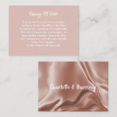 Mariage Reporté Changement De Date Faire-part (Devant / Derrière)