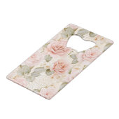 Mariage Robe de mariée Fleurs de roses roses blush (Devant Angle)