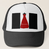 Mariage robe Mère de la mariée Casquette Casquette (Devant)