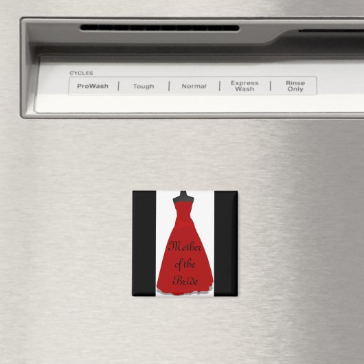 Mariage robe Mère de la mariée Magnet (In Situ (Lave-vaisselle))
