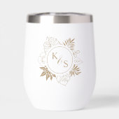 Mariage romantique de verdure tropicale (Arrière)