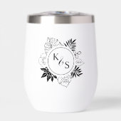 Mariage romantique de verdure tropicale (Avant)