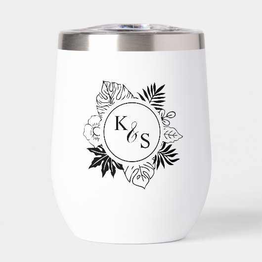 Mariage romantique de verdure tropicale (Avant)