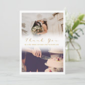 Mariage romantique photo effet disparu carte de re (Debout devant)