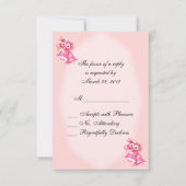 Mariage rose Bells RSVP (Devant)