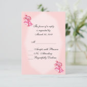 Mariage rose Bells RSVP (Debout devant)