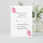 Mariage rose Bells RSVP (Debout devant)