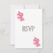 Mariage rose Bells RSVP (Dos)