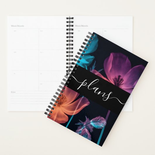 Mariage rose bleu orange Fleurs X-Ray (Devant avec enveloppe)
