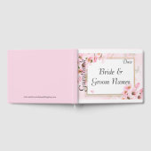 Mariage rose cerisier ou livre d'or de douche (Complet)