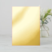 Mariage Rose Chaud | Invitation de couleur unie au (Debout devant)