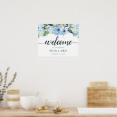 Mariage Rose de la marine bleu Dusty Affiche de bi (Cuisine)