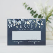 Mariage Rose en cascade Pas de carte RSVP de choix (Debout devant)