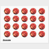 MARIAGE ROSE ENVELOPPE SEAL STICKERS MODÈLE (Feuille)