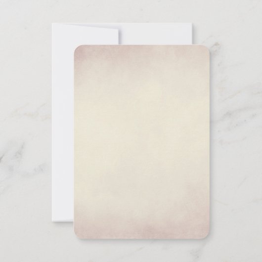 Mariage rose et Ivy RSVP (Dos)