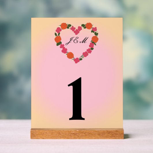 mariage rose et orange (Neutre)