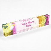 Mariage rose fait sur commande de fleur de plaque