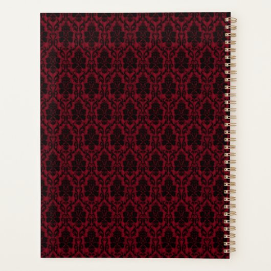 Mariage Rose gothique foncé (Dos)