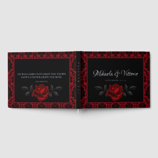 Mariage Rose gothique foncé (Complet)