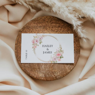 Mariage rose Modèle de cartes
