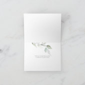 Mariage | Rose Rose Eucalyptus Merci de feuillage (Intérieur)