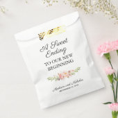 Mariage rose Rustique Fleur Faveur Sacs (Scellé)