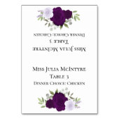 Mariage Rose violet do-it-yourself Plier Carte Pla (Par défaut)