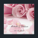 Mariage Roses roses rose Magnet<br><div class="desc">Mariage Roses roses rose Magnet</div>