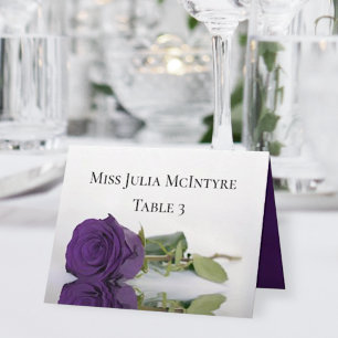 Mariage Royal violet Rose do-it-yourself carte de