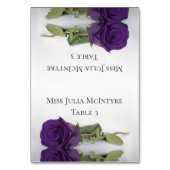 Mariage Royal violet Rose do-it-yourself carte de  (Par défaut)
