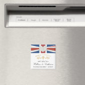 Mariage royal - William & Kate Keepsaké Magnet (In Situ (Lave-vaisselle))