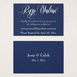 Mariage RSVP en ligne Insérer un script blanc & Ma