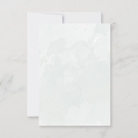 Mariage RSVP Floral Rustique Rose & Bourgogne (Dos)